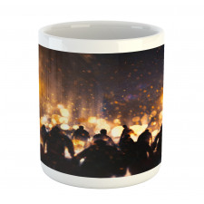 Burning Town Chaos Mug