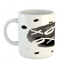 Formless Ink Drops Kiss Hug Mug