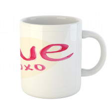 Heart Letters Love Mug