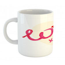 Heart Letters Love Mug