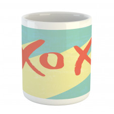 Pop Art Style Retro Vibrant Mug