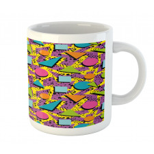 Funky Geometric Style Mug