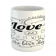 Optimist Message Mug