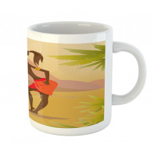 Young Girl Exotic Mug