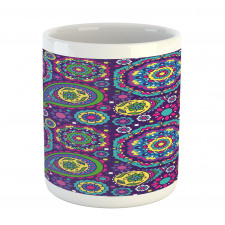 Vibrant Tones Boho Mug