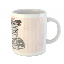 Kitty Glasses Mug