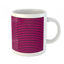 Chevron Lines Curves Mug