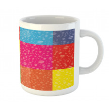 Vibrant Rainbow Colors Mug