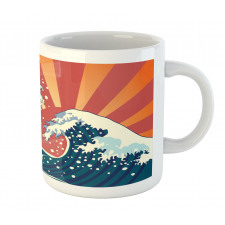 Sunset Surf Water Mug