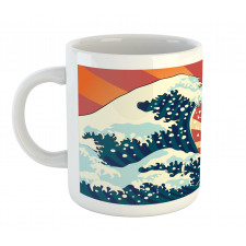 Sunset Surf Water Mug