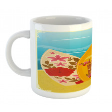 Surfboard Exotic Mug