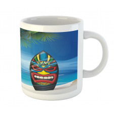 Tiki Surfboard Mug