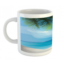 Tiki Surfboard Mug