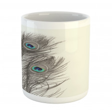 Feathers of Exotic Bird Mug