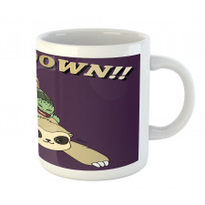 Funny Cartoon Scenery Mug