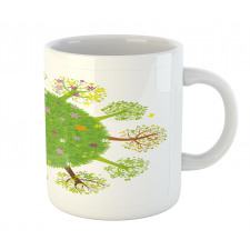 Various Green Trees Bloom Mug