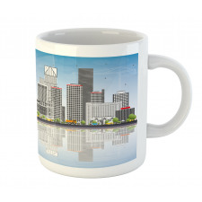 Cityscape Skyscrapers Mug