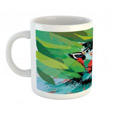 Abstract Bengal Tiger Mug