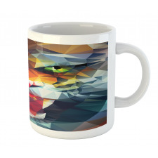 Abstract Portrait Animal Mug