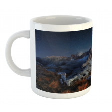 Italy Mountains Milky Way Mug