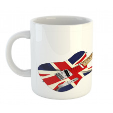 Electric Guitar Flag Mug