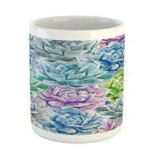 Flowers in Watercolor Mug