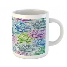 Flowers in Watercolor Mug