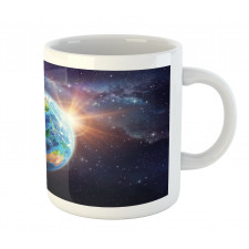Face of Earth in Space Mug