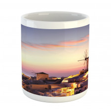 Santorini Greece View Mug