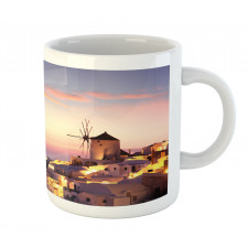 Santorini Greece View Mug