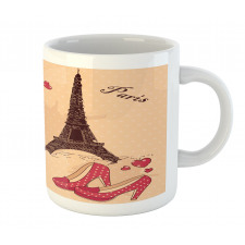 Retro French Mug