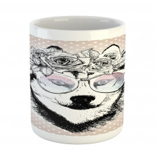 Wreath Sunglasses Mug