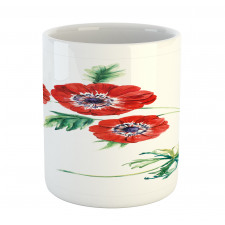 Red Watercolors Mug