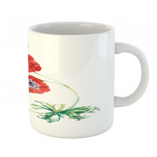 Red Watercolors Mug