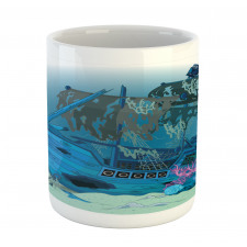 Underwater Antique Mug