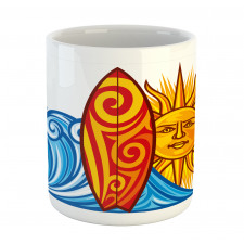 Ocean Wave Sun Mug