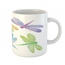 Watercolor Winged Bug Mug