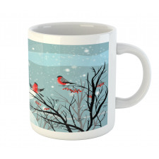 Snowy Winter Tree Mug