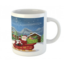 Snowdrift Reindeers Mug