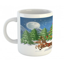 Snowdrift Reindeers Mug