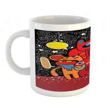 Monster Funny Characters Mug