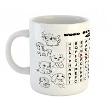 Animal Names Mug