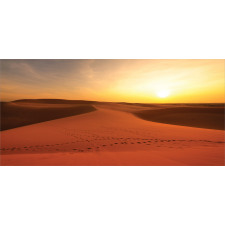 Footprints on Sand Dunes Mug