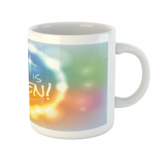 He Has Risen Abstract Mug