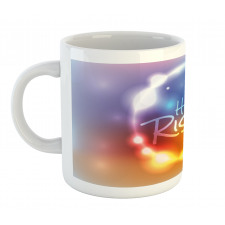 He Has Risen Abstract Mug