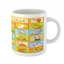 Zoo Alphabet Style Mug