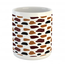 Abstract Cow Hide Mug