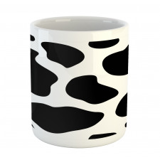 White Cow Hide Barn Mug