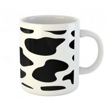 White Cow Hide Barn Mug