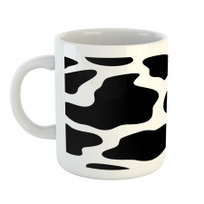 White Cow Hide Barn Mug